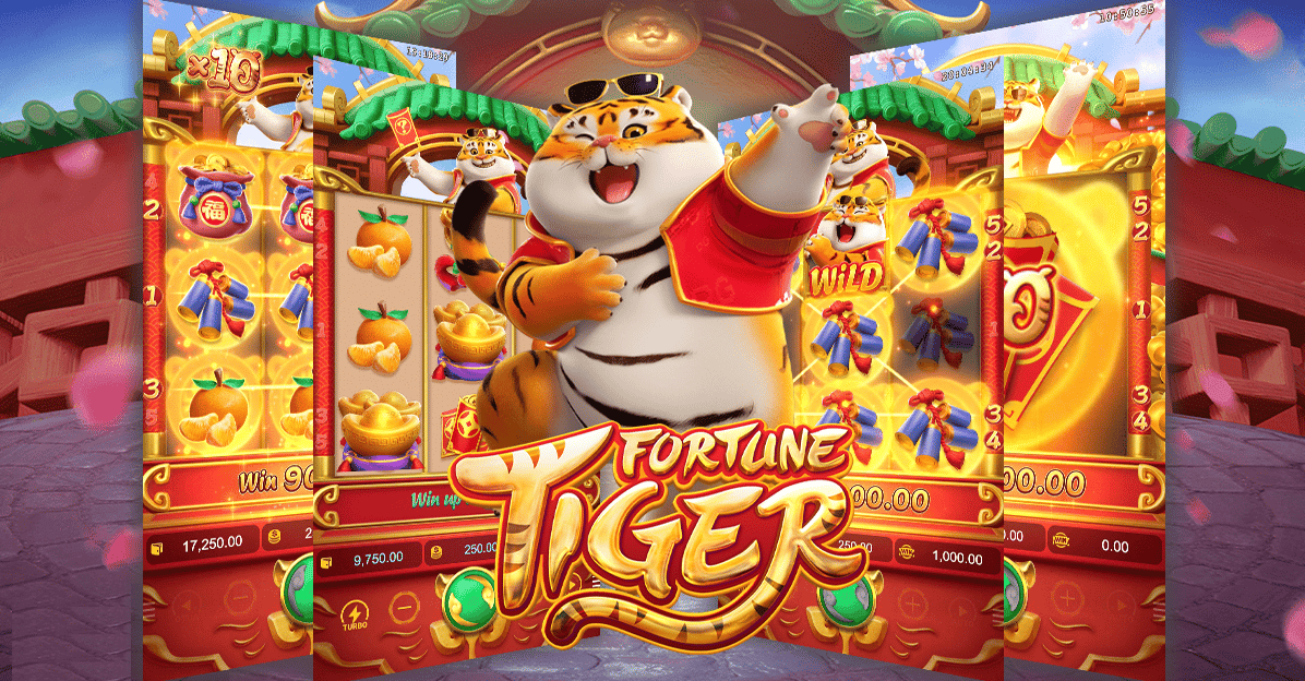 Fortune Tiger demo game interface showing winning combination